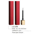 Plastic Cosmetic Square Lipgloss Contenedor